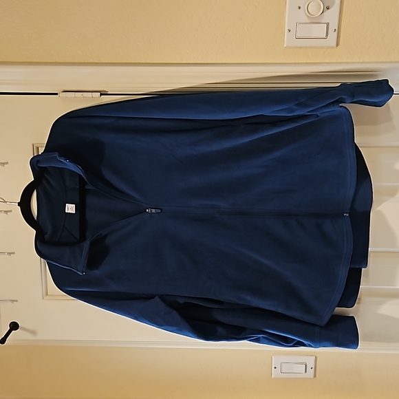 Teal Blue Fleece Old Navy Active Zipper Jacket Size XXL - Picture 1 of 10